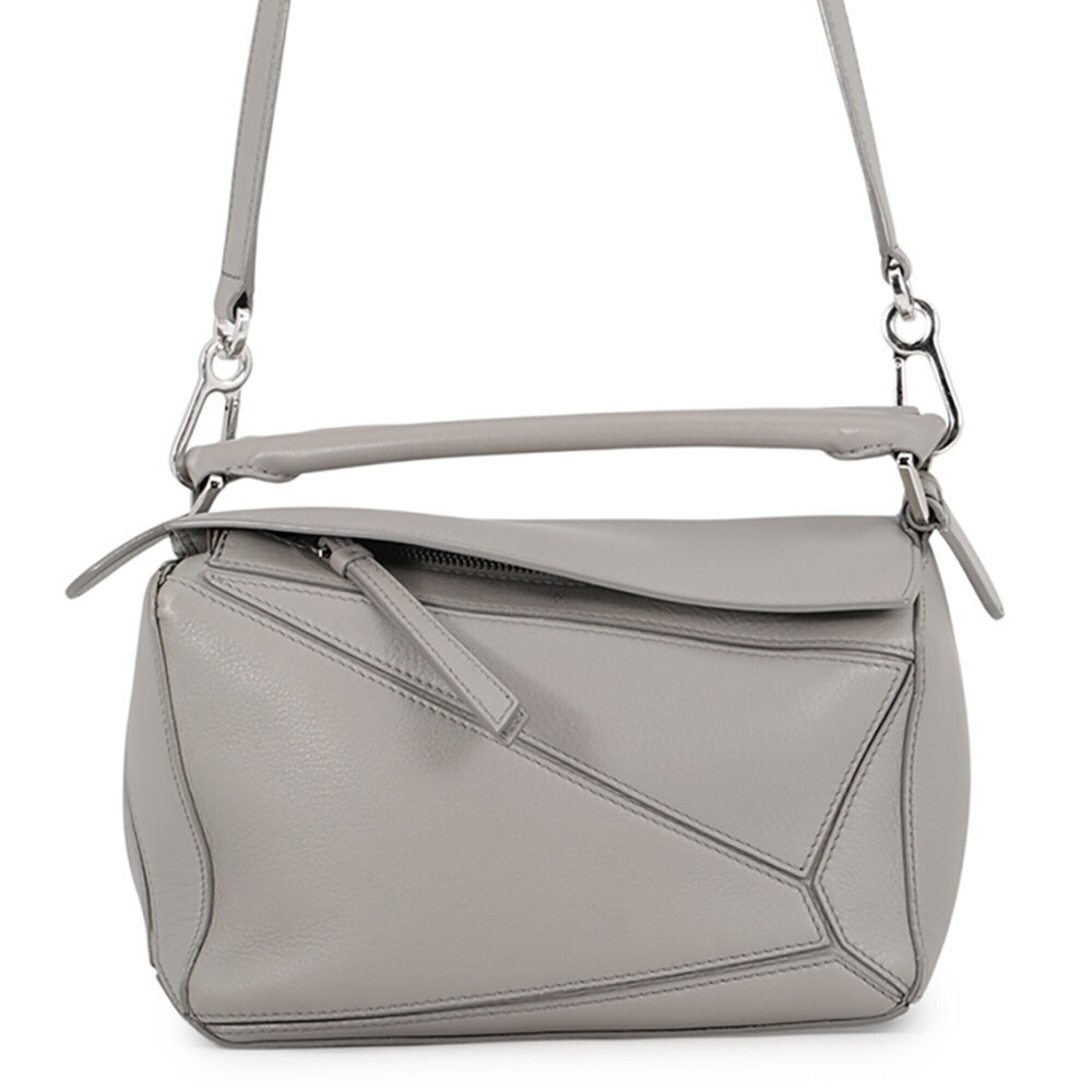 Loewe Puzzle Bag Small Leather Handbag 322.30.S21 LOEWE 2-way bag handbag